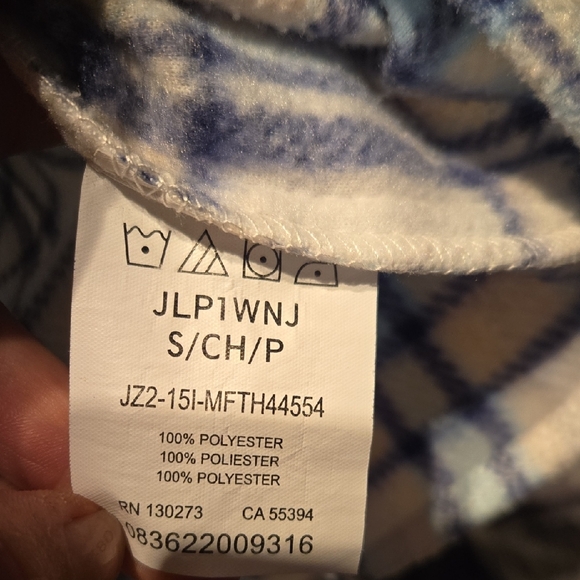 2 For 1 Lee Women's Plaid Button Down Shirts - Navy and Light Blue - Picture 5 of 8